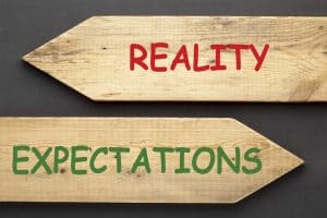 Reality vs expectations 