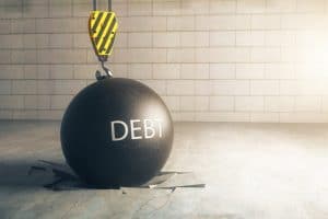 Debt weighing on people's minds