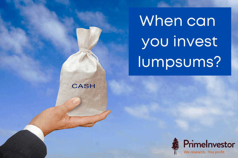 lumpsum investments are not always bad