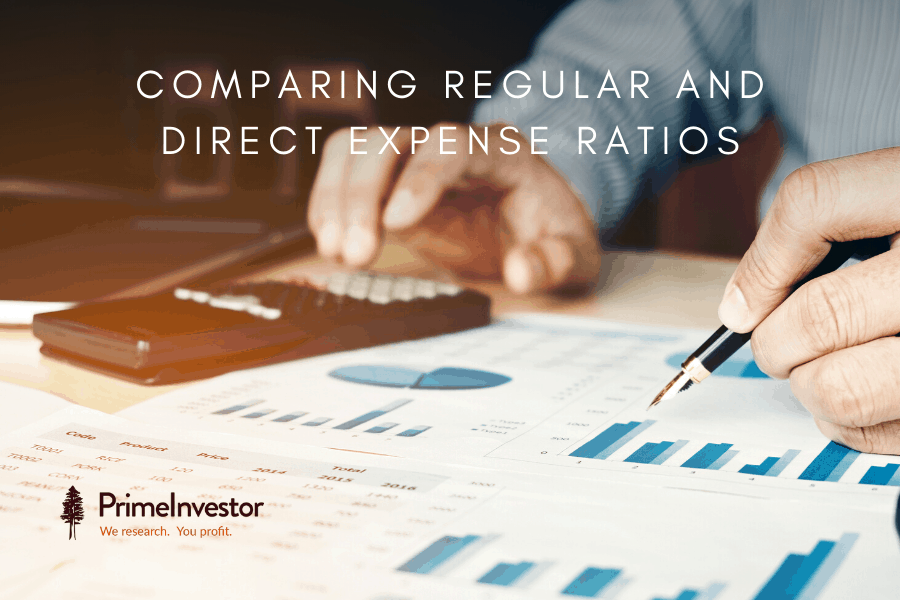 regular and direct expense ratios