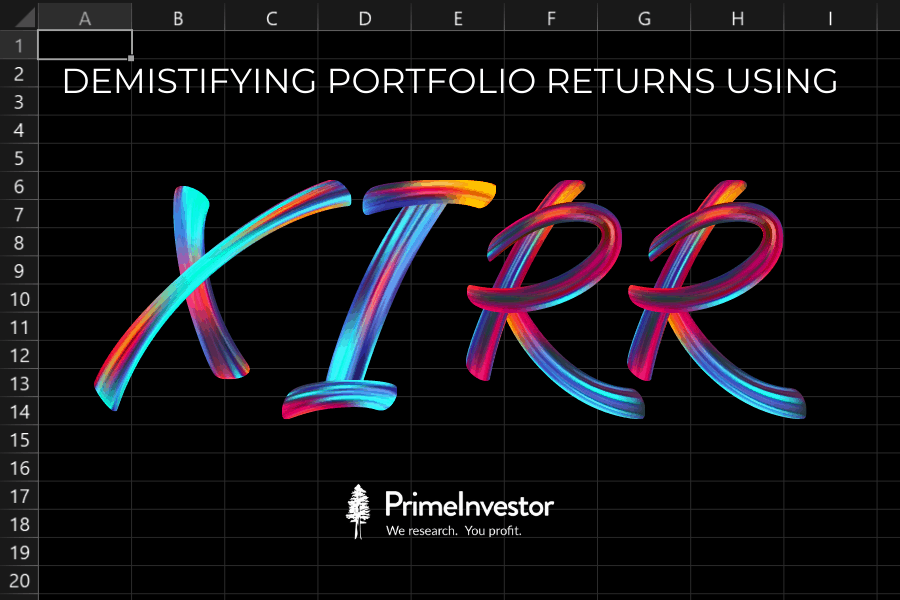 XIRR, Understanding portfolio returns using XIRR
