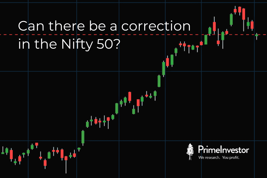 correction in the Nifty 50