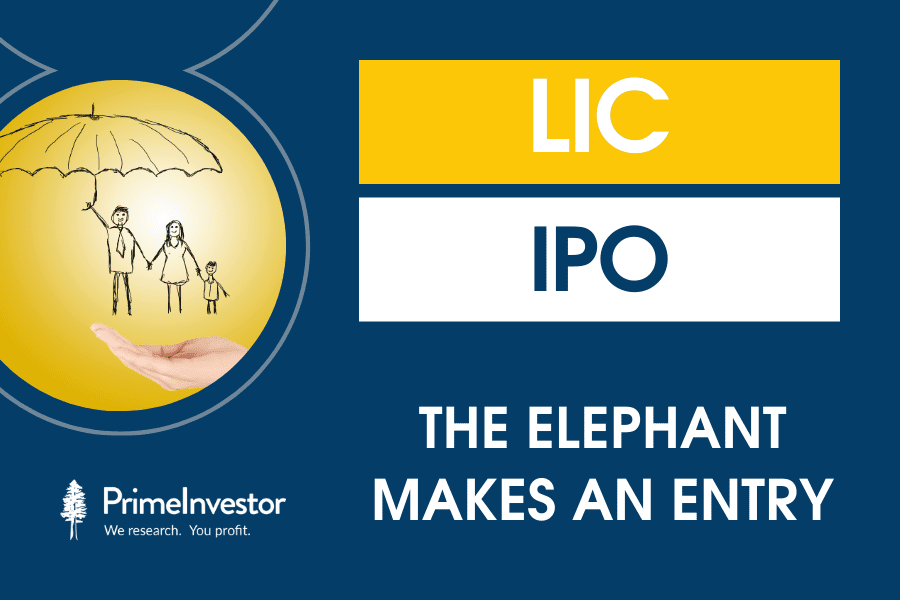 LIC IPO - the elephant makes an entry