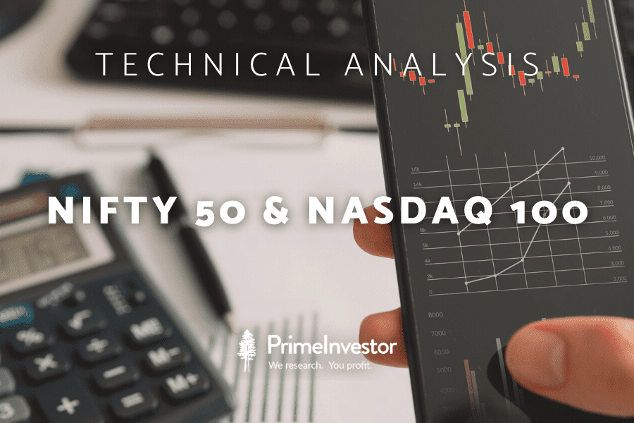 Technical outlook, Technical outlook for nifty 50 and nasdaq 100