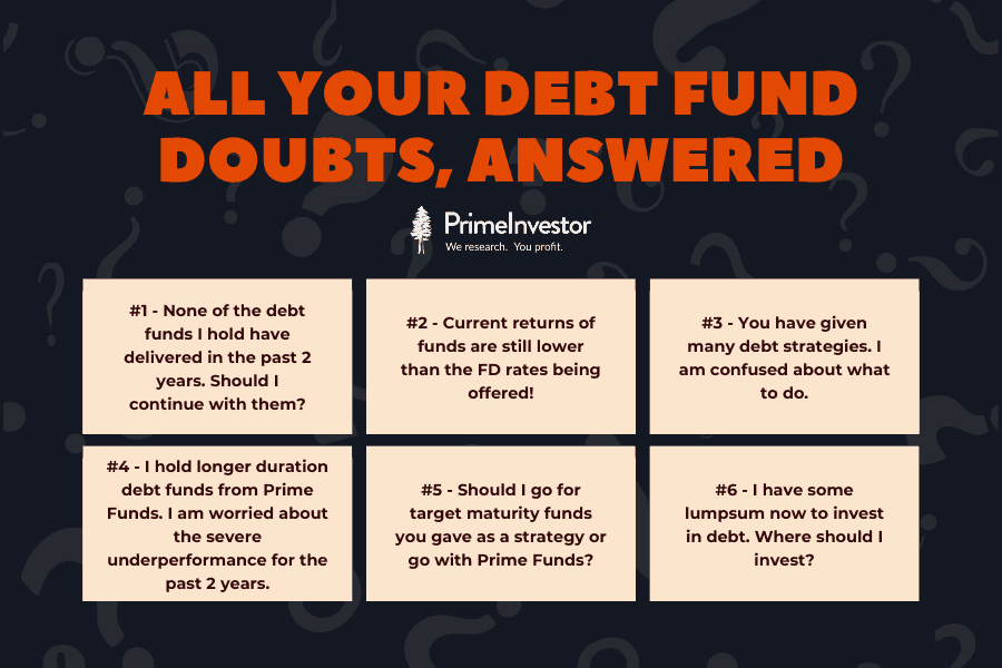 All your debt fund doubts, answered