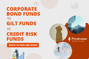 Corporate bond funds, gilt funds and credit risk funds – which to own and when?
