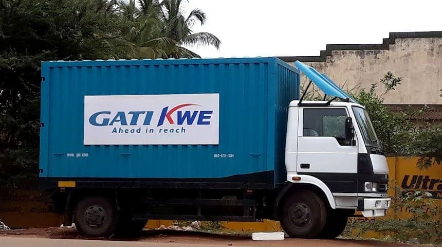 GATI logistics truck