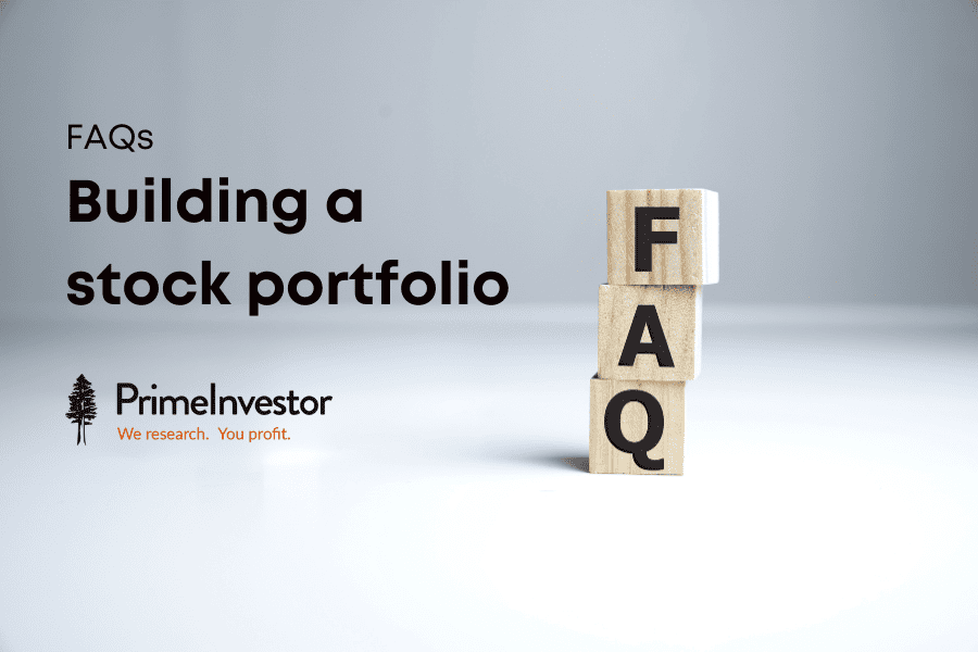 FAQs on building a stock portfolio