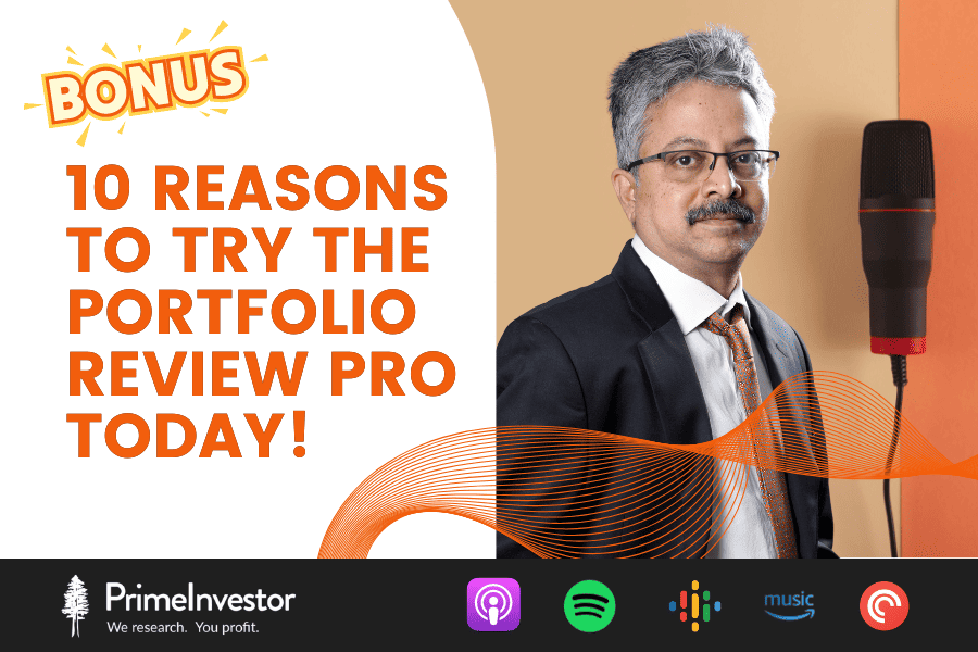 Podcast : 10 reasons to try the Portfolio Review Pro today!