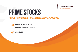 Prime stocks results update