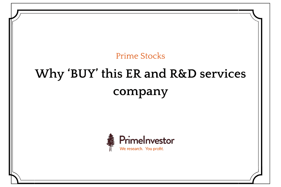 Prime Stocks: An ER and R&D services company focusing on high-growth opportunities