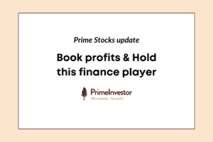 Book profits and hold this finance player